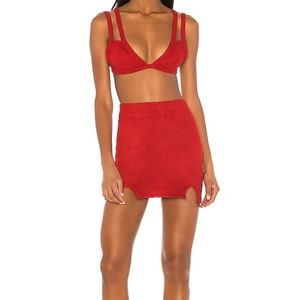 Faux Suede Set